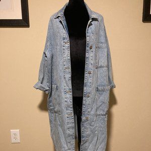 MANGO Jean Oversized Jacket